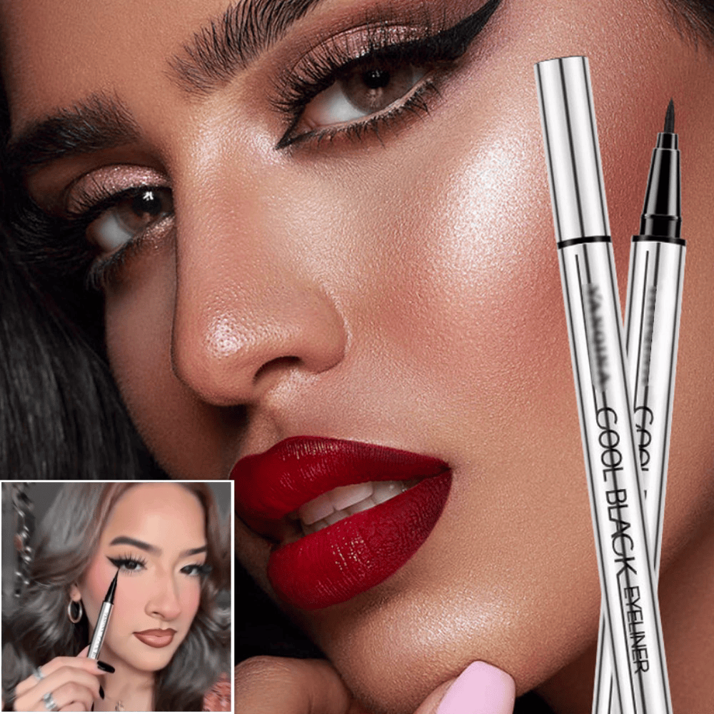 Black – YANQINA Long-Lasting Eyeliner – Waterproof, Vegan & Ultra-Creamy Texture (24H)
