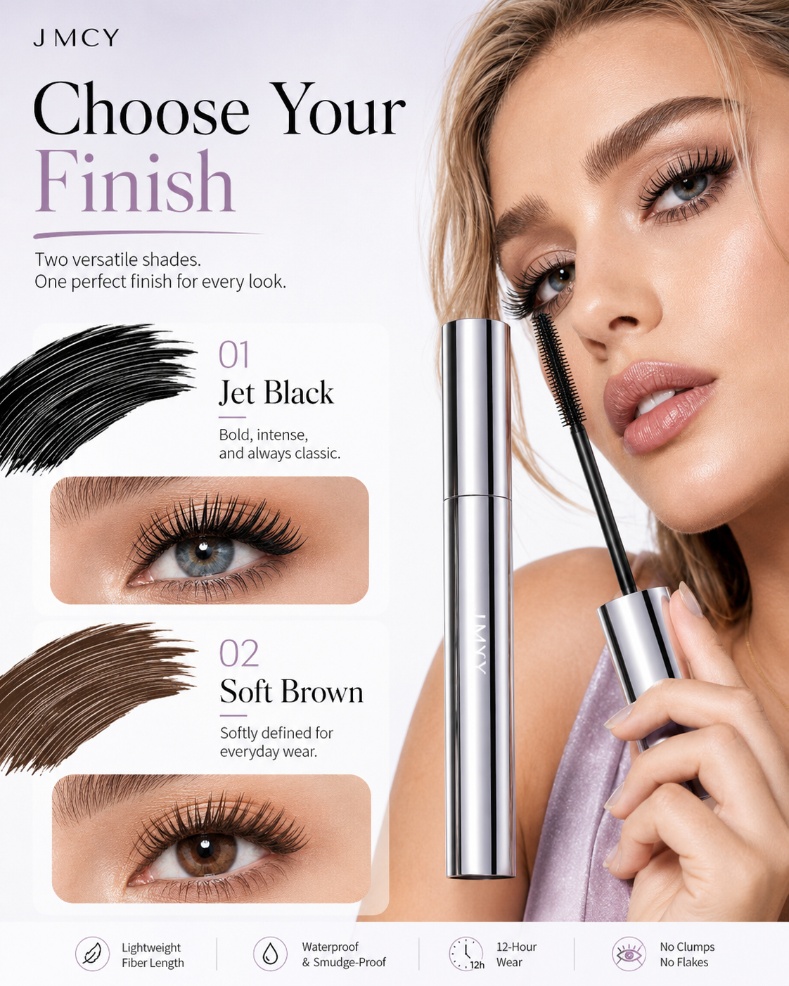 🌟Lashes That Stay Lifted All Day — No Smudges, No Clumps🌟