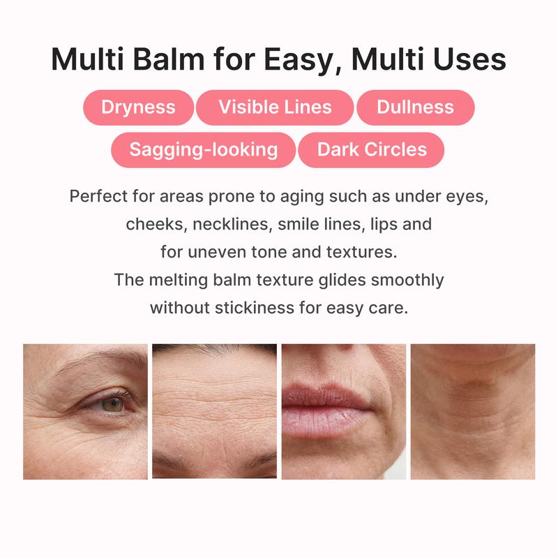 ⏰Buy one and get one free Pink Collagen Volume Multi Balm & Pink Collagen Volume Eye Mask